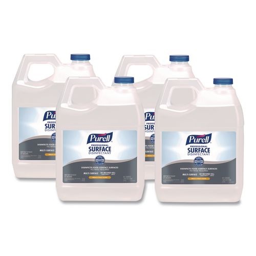 Professional Surface Disinfectant, Fresh Citrus, 1 gal Bottle,  4/Carton