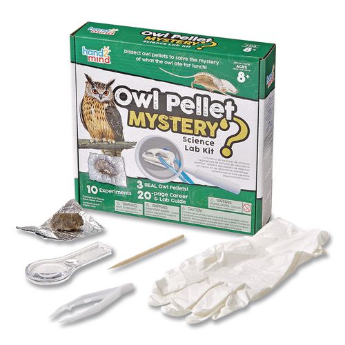 Owl Pellet Mystery Science Lab Kit, Grades 3 to 8
