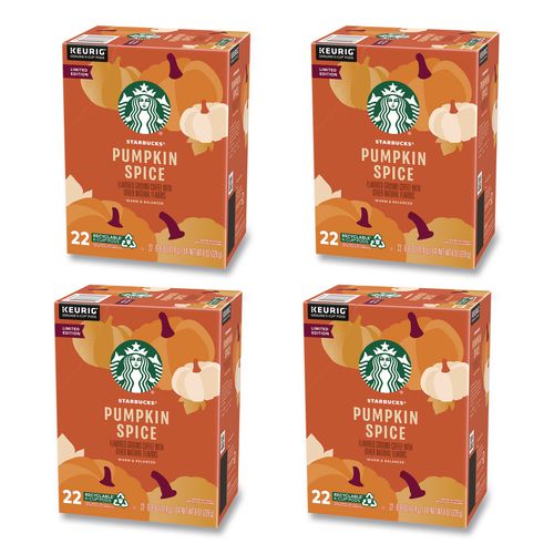 Pumpkin Spice Coffee K-Cup, 22/Box