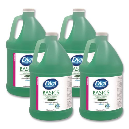 Basics Hypoallergenic Hand Wash, Honeysuckle, 1 gal, 4/Carton