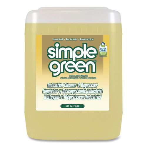 Industrial Cleaner and Degreaser, Lemon Scent, 5 gal Pail