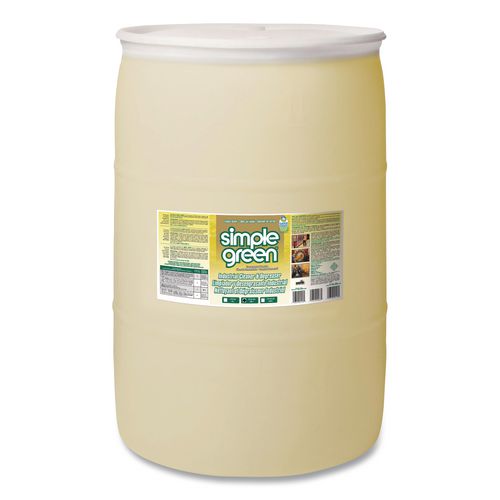 Industrial Cleaner and Degreaser, Lemon Scent, 55 gal Drum