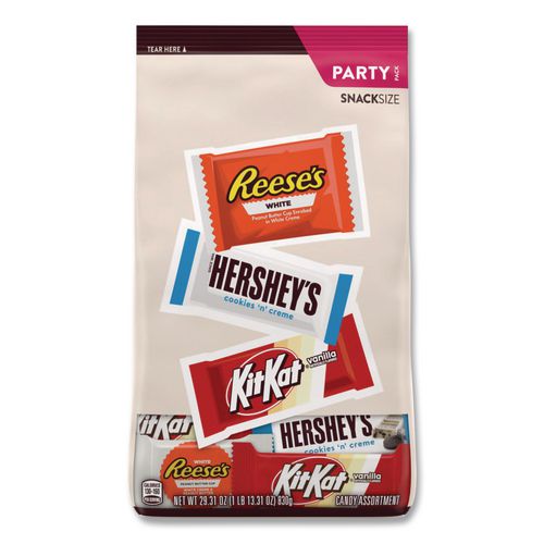 All Time Greats White Snack Size Assortment, White Chocolate, 29.31 oz Bag