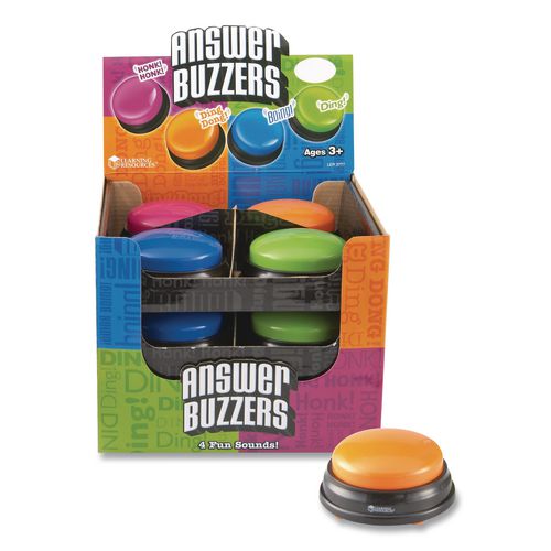 Answer Buzzers, Ages 3 and Up, 12 Buzzers