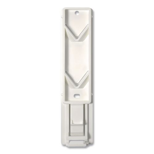 Single EcoLux Air Dispenser Bracket, For Ecolux Air Pump Dispenser Bottles, 1.19 x 0.44 x 5.69, White, 24/Carton