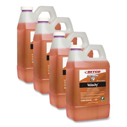 Green Earth Velocity Degreaser, 67.6 oz Bottle, 4/Carton