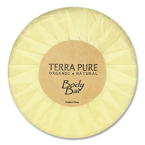 Terra Pure Cleansing Bar, Green Tea Lemongrass, 1.25 oz, 350/Carton