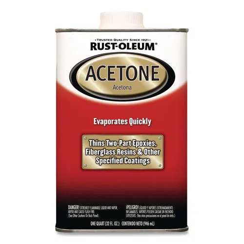 Acetone, 1 qt Can, 4/Carton