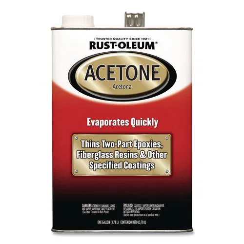 Acetone, 1 gal Can, 2/Carton