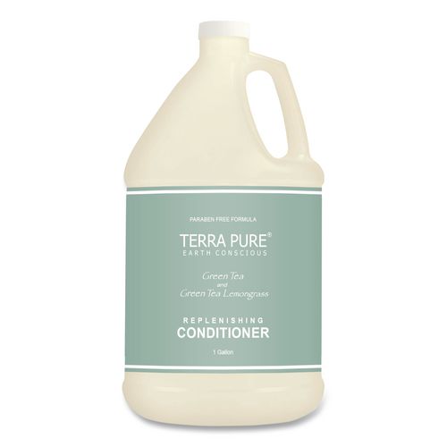Terra Pure Conditioner Gallon, Green Tea and Lemongrass, 1 gal Bottle