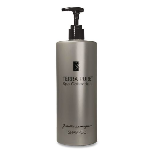 Terra Pure Shampoo Air Pump, Green Tea and Lemongrass Scent, 16.32 oz Bottle