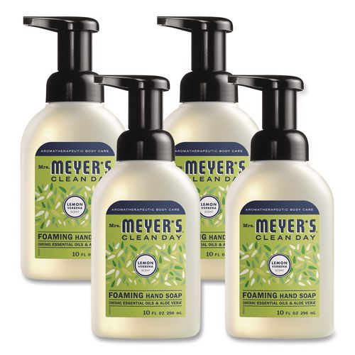 Clean Day Foaming Hand Soap, Lemon, 10 oz, 4/Carton