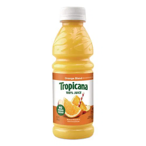 Orange Juice Blend, 10 oz Bottle, 24/Carton