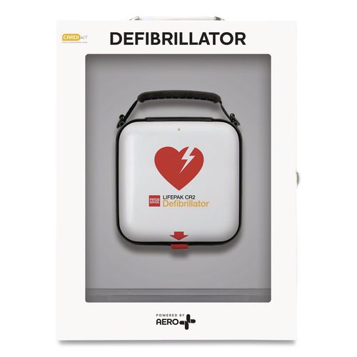 LIFEPAK CR2 Wi-Fi Standard Cabinet, Fully Automatic, English/Spanish, Handle