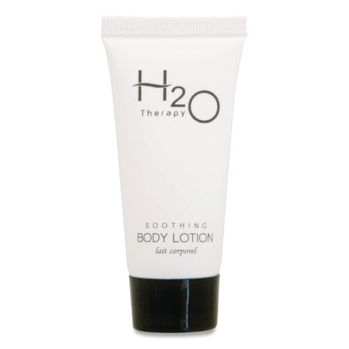 H2O Therapy Single Use Body Lotion, 0.85 oz Tube, White Tea and Lemongrass Scent, 300/Carton