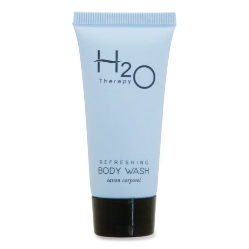 H2O Therapy Body Wash Single Use, White Tea and Lemongrass, 0.85 oz, 300/Carton