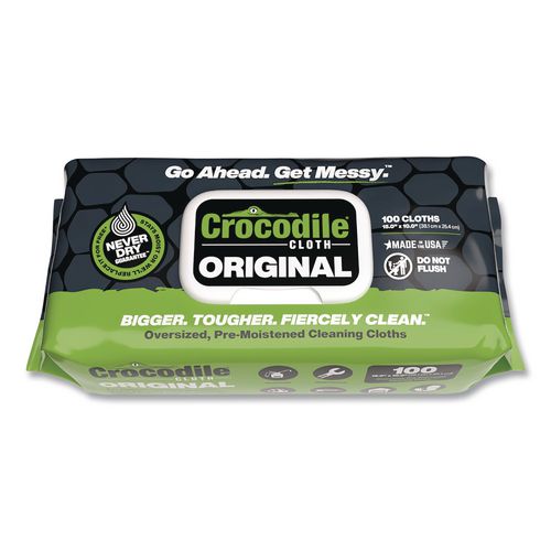 Original Cleaning Cloths, 10 x 15, White, 100/Pack