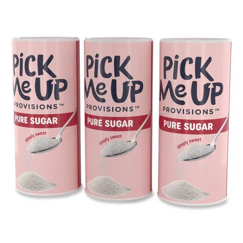 Pure Sugar, 20 oz Canister, 3/Pack