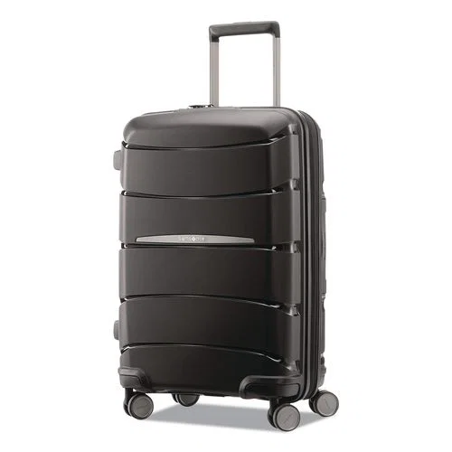 Outline Pro Hardside Spinner Suitcase, 15 x 10 x 23, Midnight Black