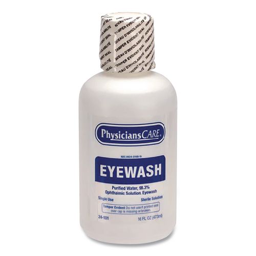 Eye Wash Solution Refill, 16 oz Bottle