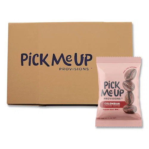 Fraction Pack, 100% Columbian, 1.25 oz Packet, 42/Carton