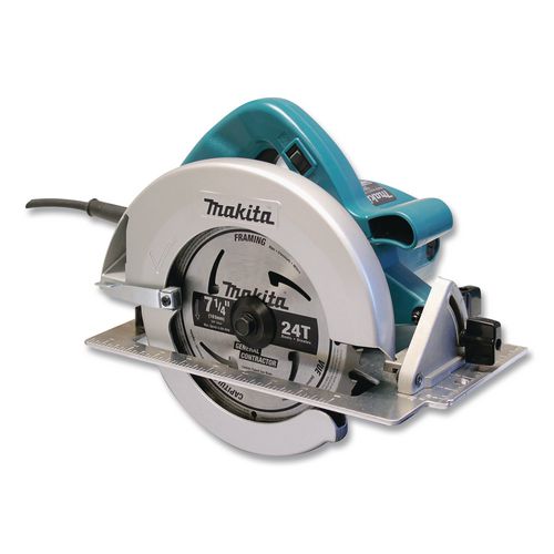 5007F 7.25" Circular Saw, 5,800 RPM, Bevel Range, 24 T Blade