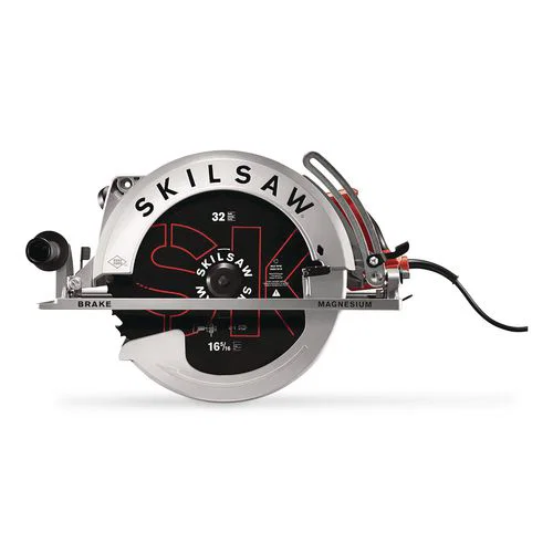 16 5/16" Magnesium SUPER SAWSQUATCH Worm Drive Saw, 2,500 RPM, 0 to +45 Degree Bevel Range