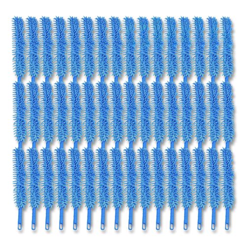 Flexible Wand Duster with Microfiber and Chenille Sleeve, 22" Length, 48/Carton