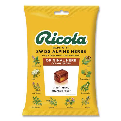 Cough Drops, Original Herb, 21 Drops/Pack