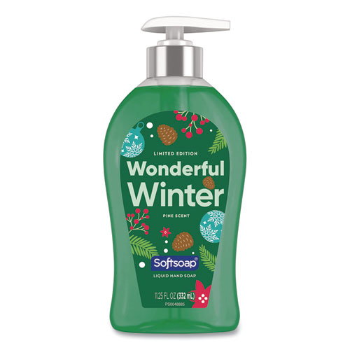 Limited Edition Wonderful Winter Liquid Hand Soap, Pine Scent, 11.25 oz Pump Bottle