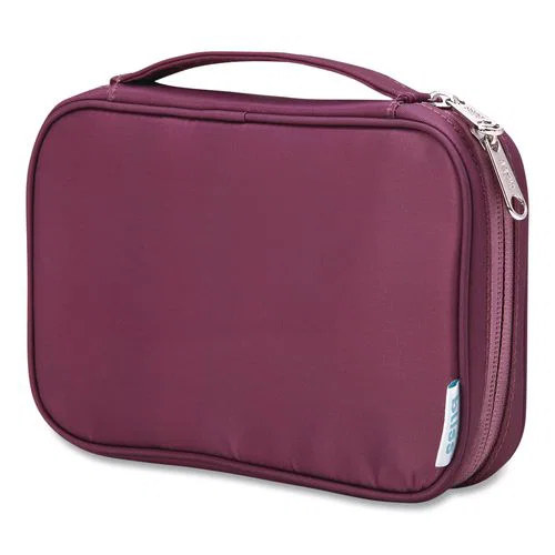 Travel Jewelry Organizer, 7.4 x 5.6, Maroon