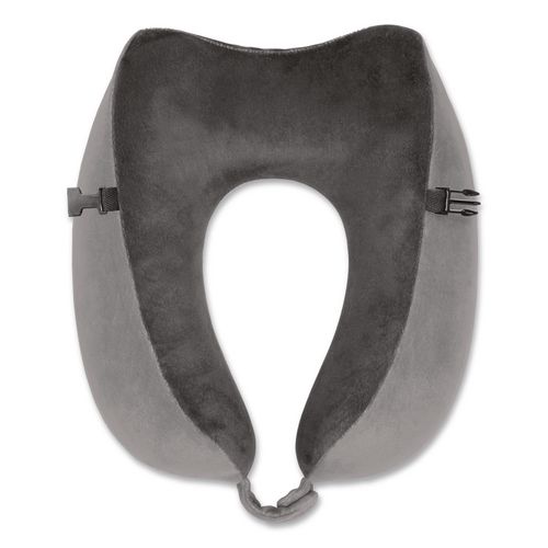 Flex Curve Neck Pillow, One Size Fits Most, Black/Gray