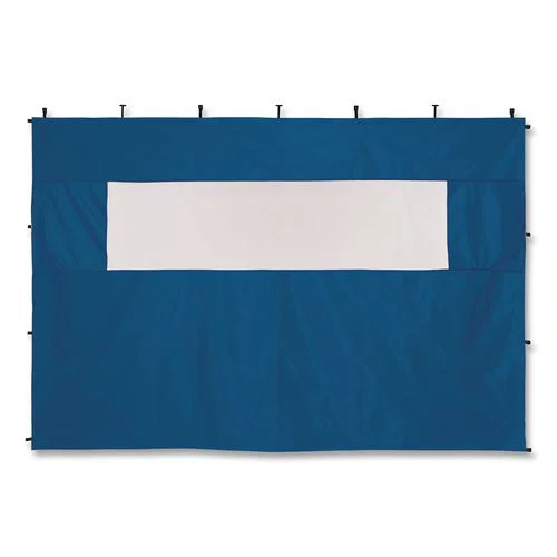 SHAX 6195 Pop-Up Tent Sidewall with Mesh Window, 10 ft x 10 ft, Polyester, Blue