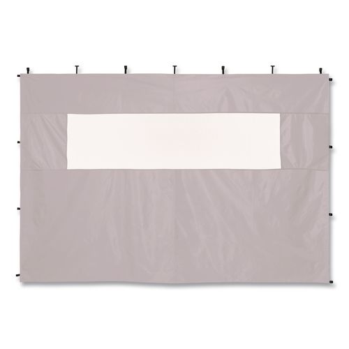 SHAX 6195 Pop-Up Tent Sidewall with Mesh Window, 10 ft x 10 ft, Polyester, White
