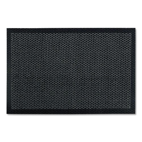 Doortex Meshmat Entrance Mat, Metallic Gray Mesh Nylon/Vinyl Surface, 31 x 47