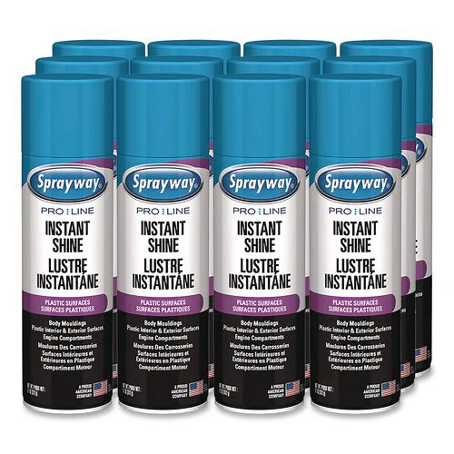 Instant Shine, 11 oz Aerosol Can, 12/Carton