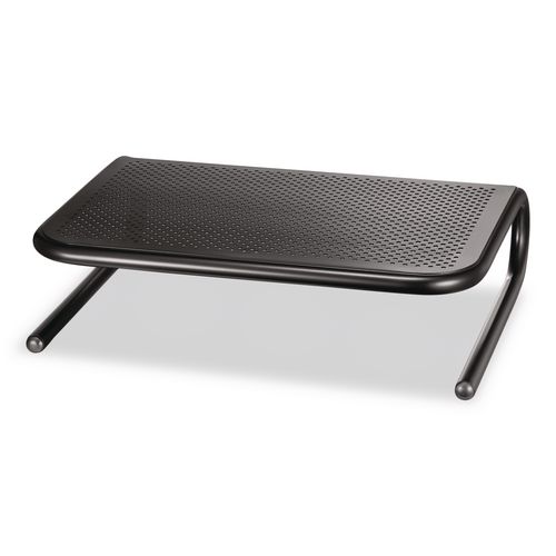 Standard Monitor Stands, 14" x 11" x 4", Black