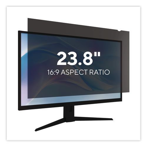 Anti-Glare Privacy Filter for 23.8" Widescreen Monitors, 16:9 Aspect Ratio