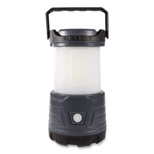 LifeGear Hybrid Rechargeable Lantern, Rechargeable Lithium Ion Battery (Included), Gray