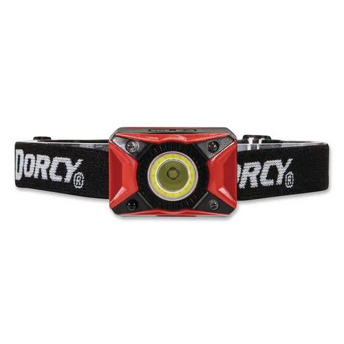 Ultra HD COB Motion Headlamp, Rehargeable Lithium Ion Battery (Included), Red/Black