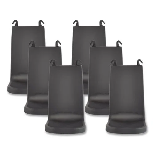 IntelliCare Dispenser Drip Tray, 8.58 x 7.32 x 12.44, Black, 6/Carton