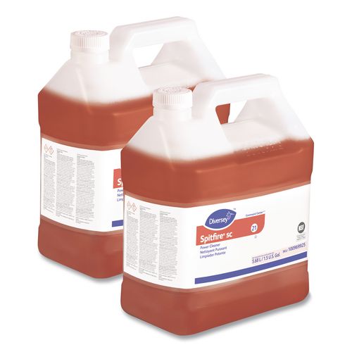Spitfire SC Power Cleaner, 1.5 gal Bottle, 2/Carton