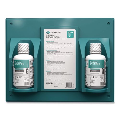 Two-Bottle Wall Station, 16 oz Bottle, 2 Bottles/Station