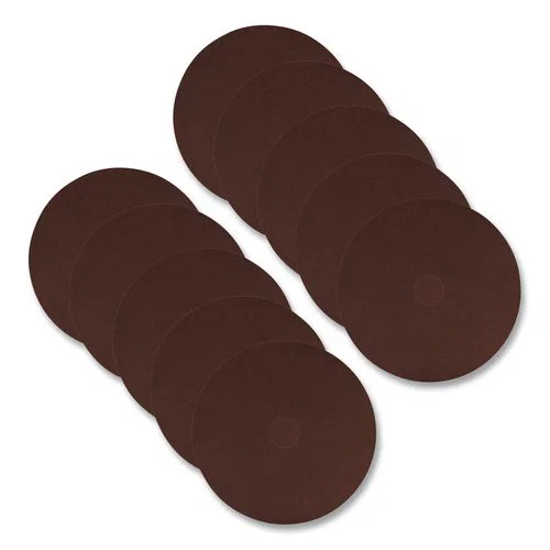 EcoPrep EPP Specialty Pad, 15" Diameter, Maroon, 10/Carton