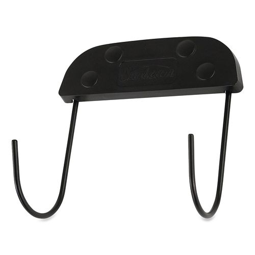 Wall Mountable Ironing Board Hook, 6.5 x 3 x 6, Black