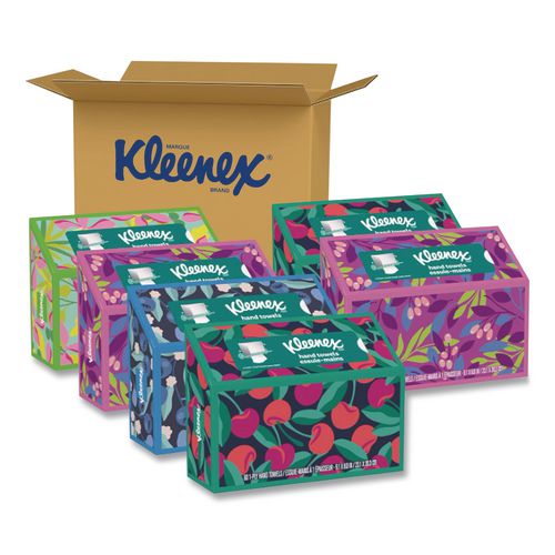 Hand Towels in a POP-UP* Box, 1-Ply, 6.8 x 9, White, 60/Box, 6 Boxes/Carton