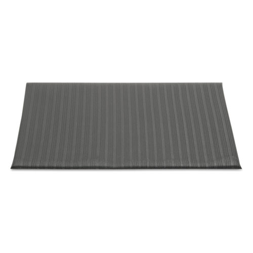 7220016163623, SKILCRAFT Anti-Fatigue Mat, Rectangular, Black Non-Slip Surface, 24" x 36"