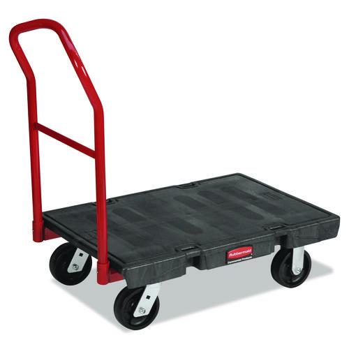 Platform Truck, 2,000 lb Capacity, 24 x 36 x 7, Black