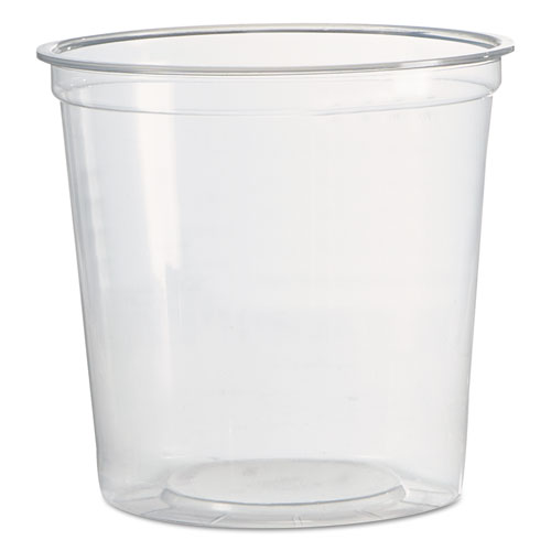 Deli Containers, 24 oz, Clear, Plastic, 500/Carton