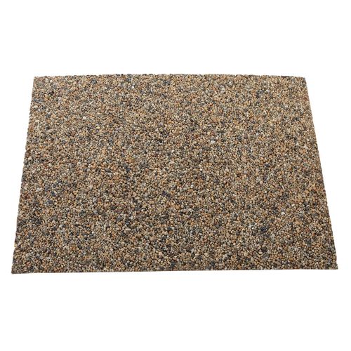 Landmark Series Aggregate Panel, For 35 gal Classic Container, 15.7 x 27.9 x 0.38, Stone, River Rock, 4/Carton